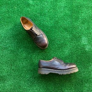 Vintage Doc Martens Oxford Made in England Sz 11